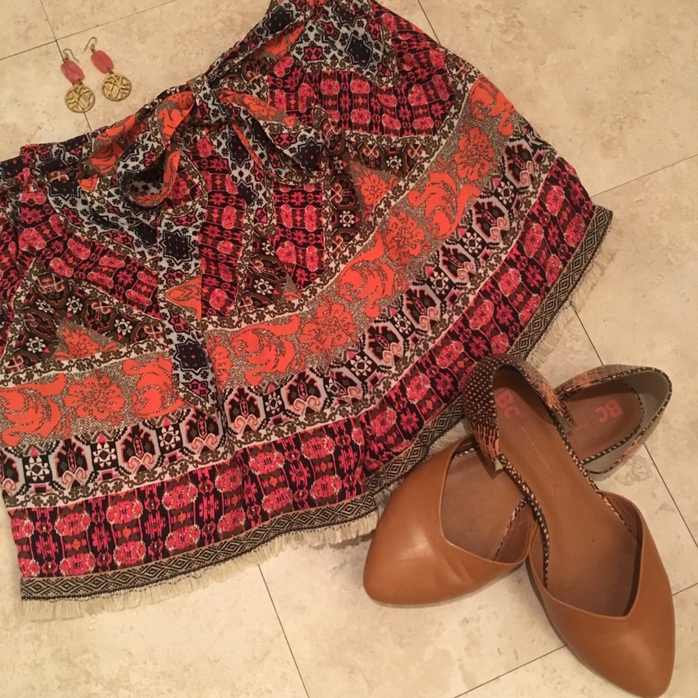 Final Price🚨BOHO Glam Shorts